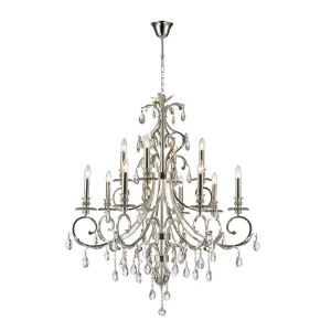StarFire Magnolia 5712CH Chandelier Light - Chrome Chandeliers Lighting new arrival