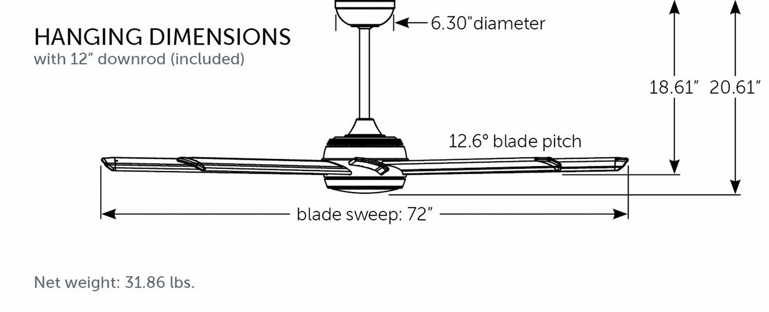 Stellar Custom Motor Silver Outdoor Fans sale online