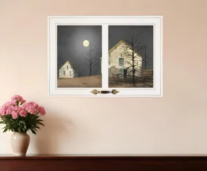 Still of the Night 4 White Framed Print Wall Art Cheap Wall Mirrors & Decor