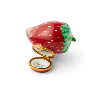 Strawberry Limoges Collectible Boxes Rare Find