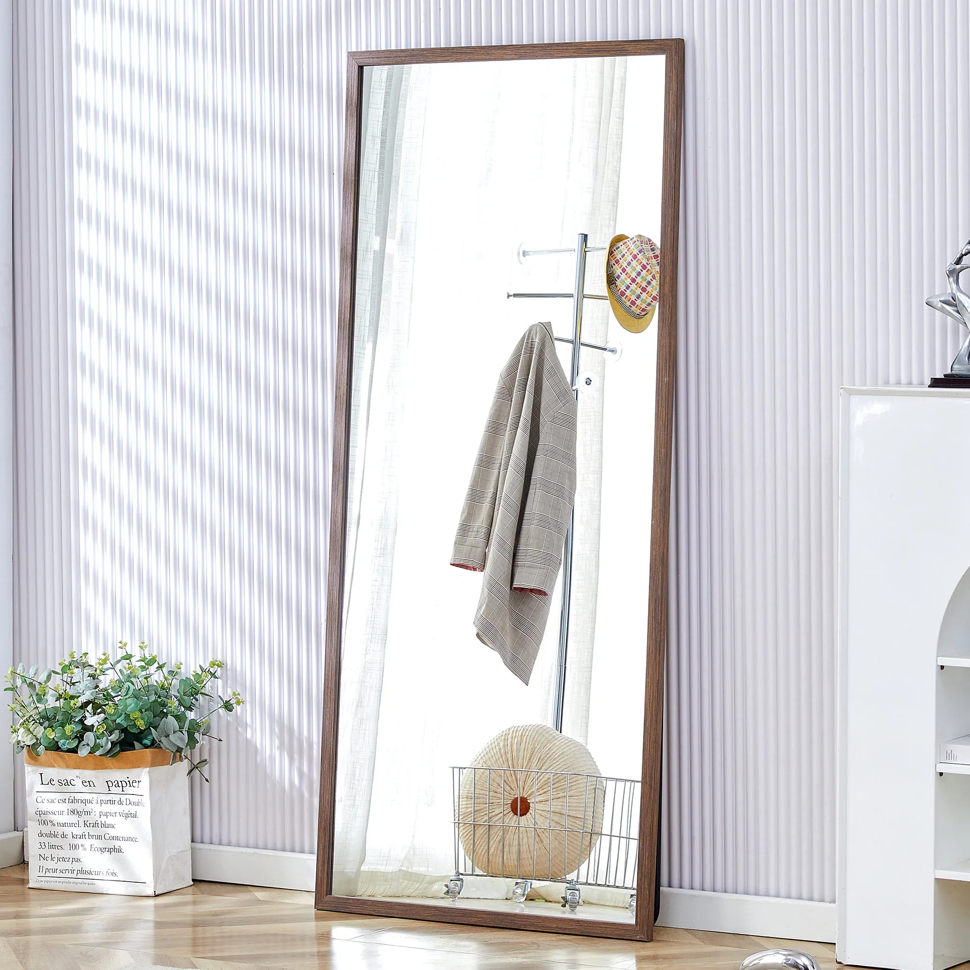 Streamdale Clear High Definition Wall Mirror with Easy Assembly
