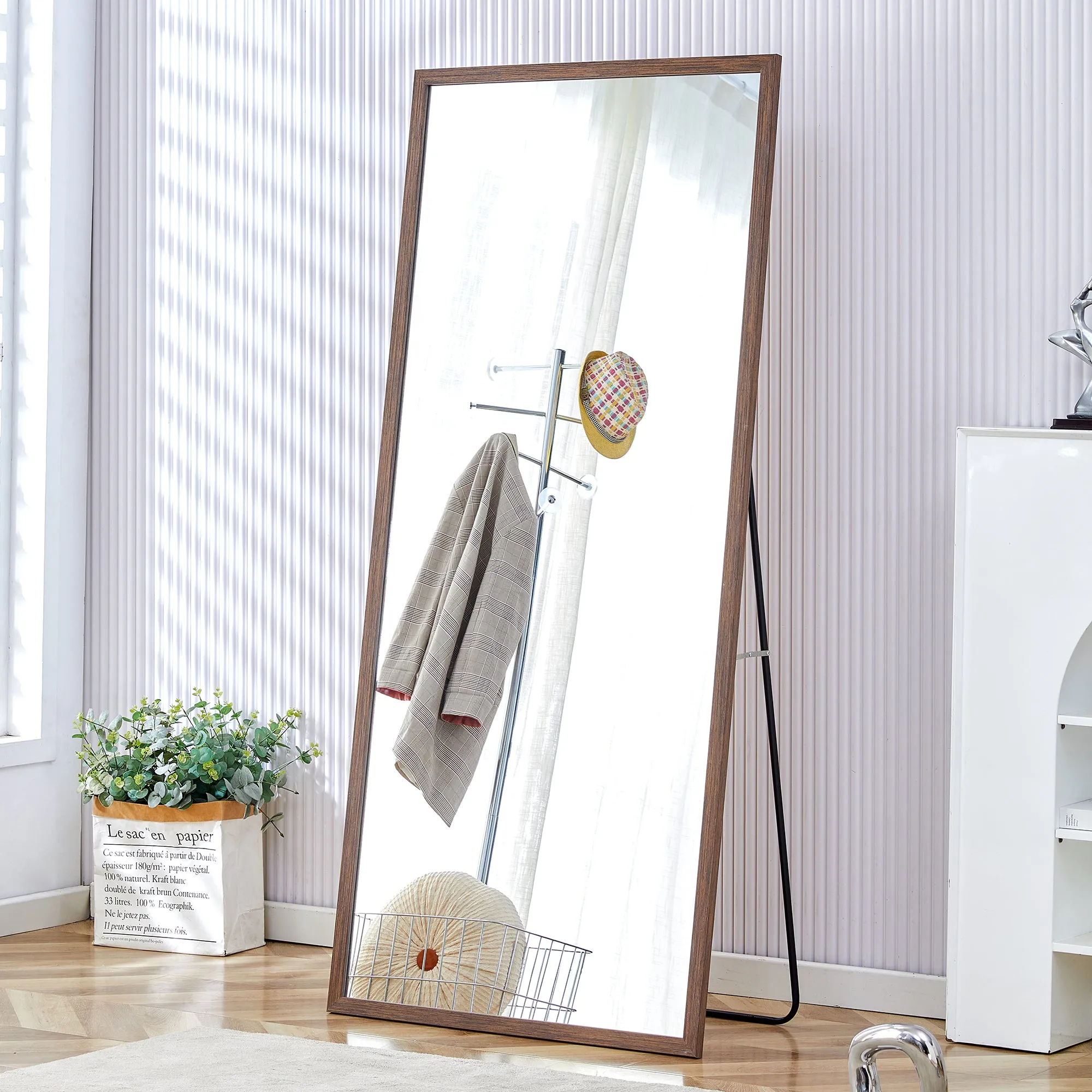 Streamdale Clear High Definition Wall Mirror with Easy Assembly Mirrored Wall Decor Cheap