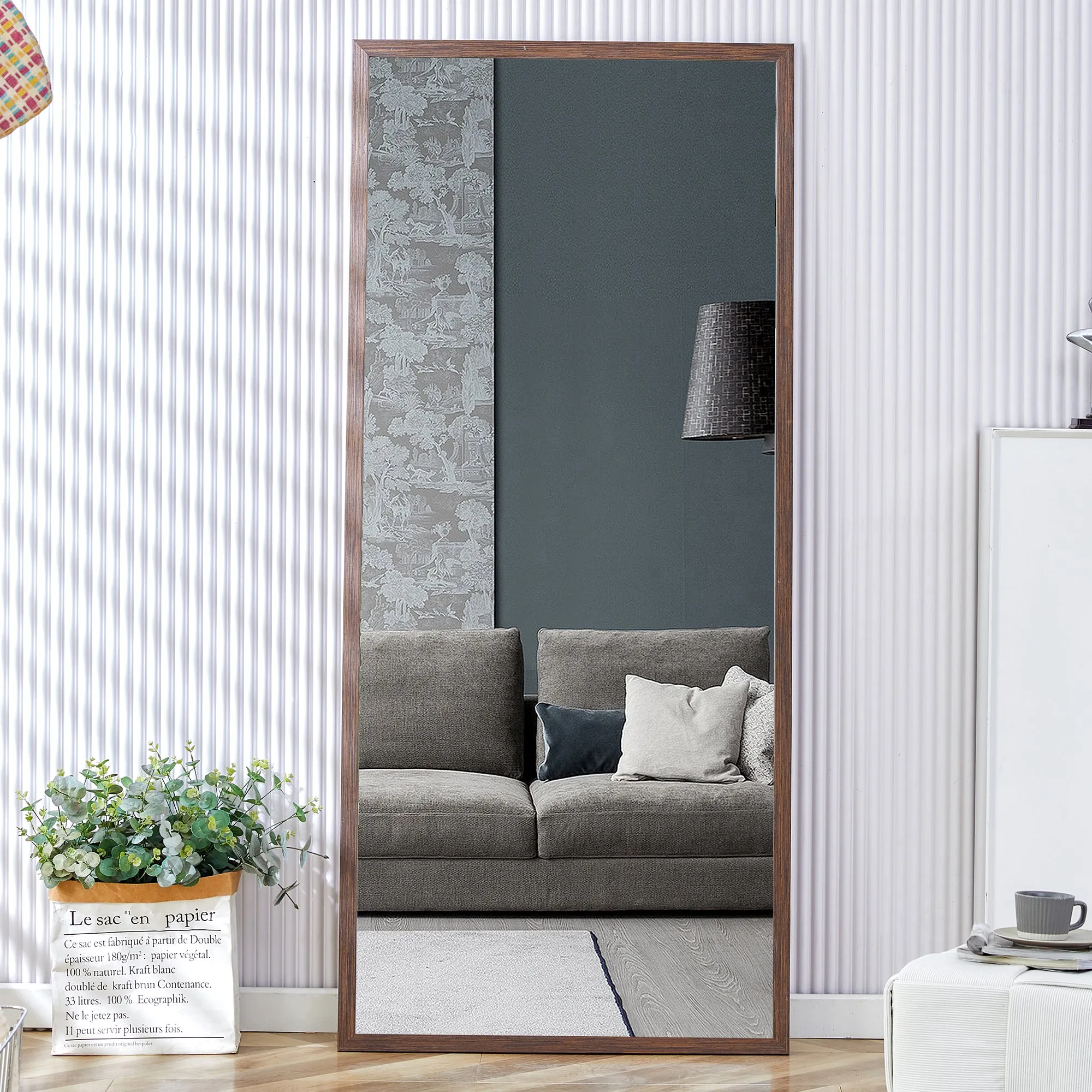 Streamdale Clear High Definition Wall Mirror with Easy Assembly