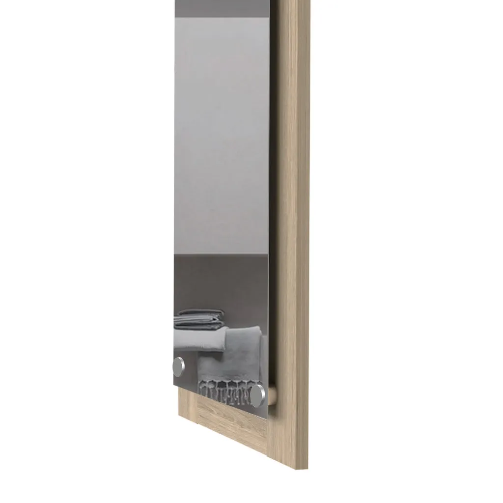 Streamdale Devoux Rectangular Bathroom Mirror Light Pine