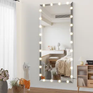 Streamdale Large Hollywood Full Length Mirror with 3 Color Modes Mirrored Wall Decor Cheap