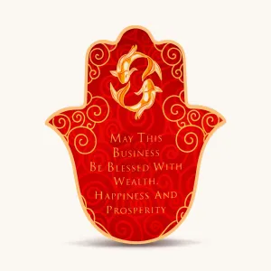 Successful Endeavors Ceramic Large Hamsa Wall Blessing Wall Decor online discounts