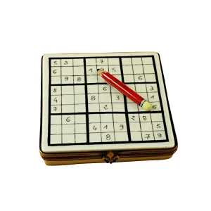 Sudoku Limoges Collectible Boxes Rare Find