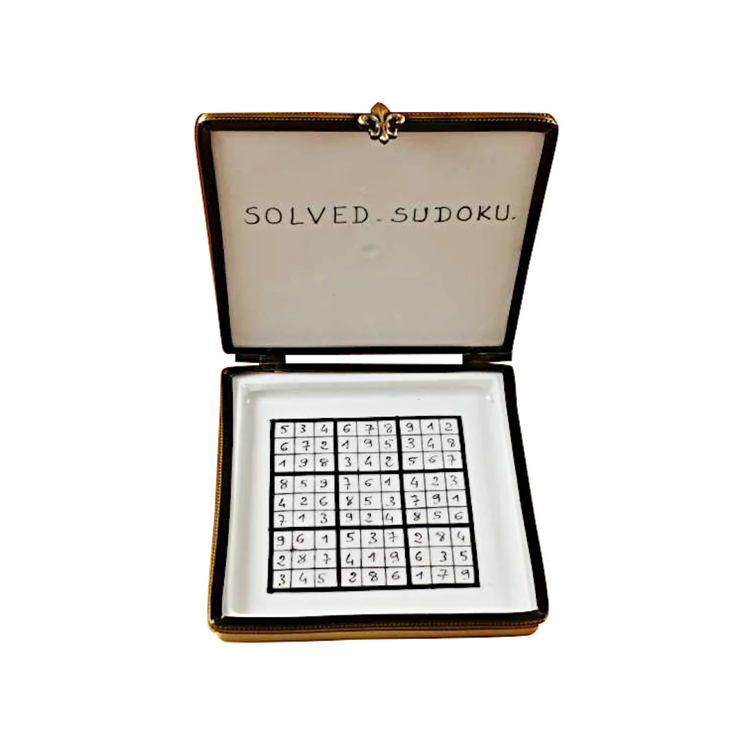 Sudoku Limoges Limoges Boxes collectors shop