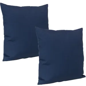 Sunnydaze Indoor/Outdoor Weather-Resistant Polyester Lumbar Decorative Pillow with Zipper Closure - 12" x 20" - 2pk Throw Pillows home accents sale