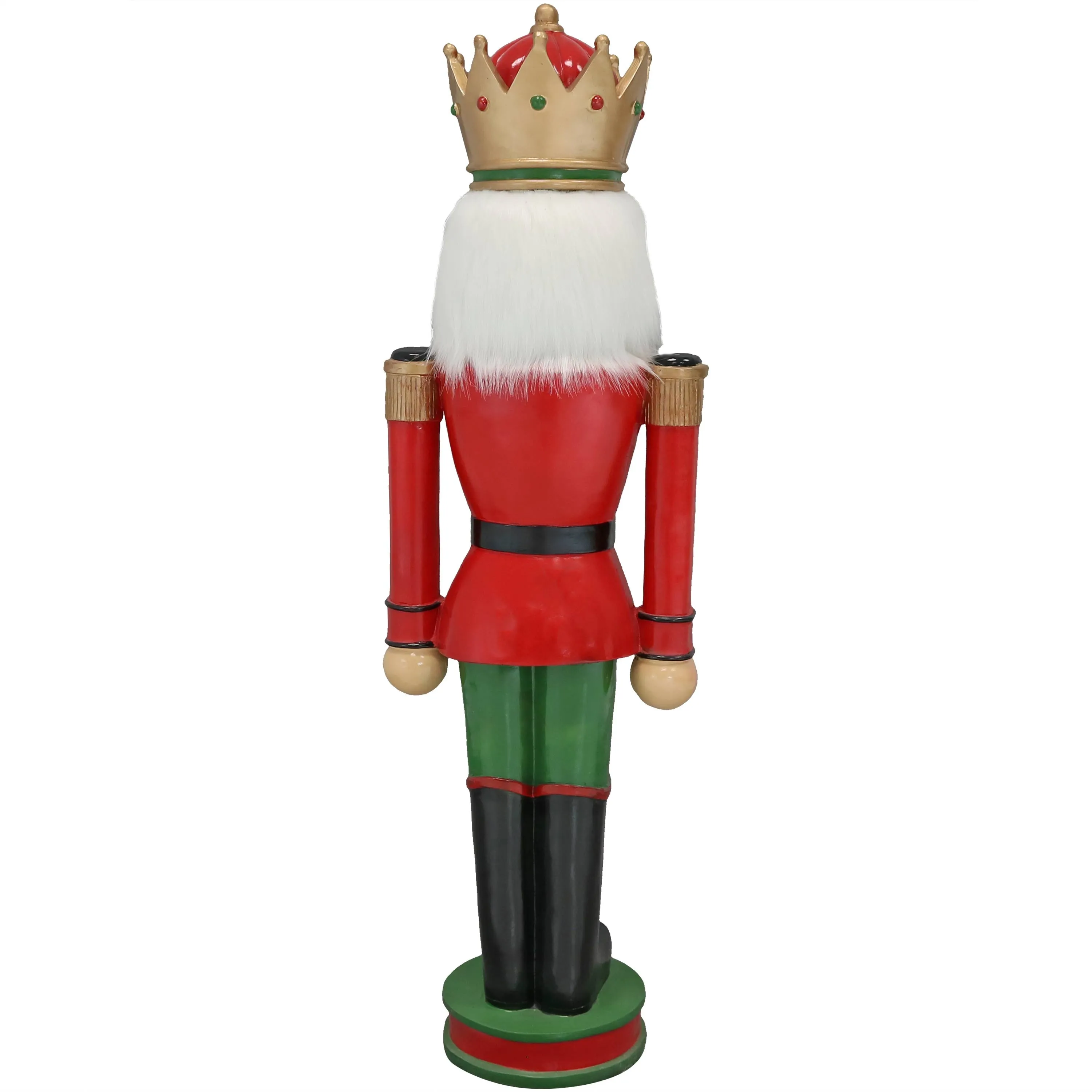 Sunnydaze Polyresin Matthias the Nutcracker Prince Christmas Holiday Decoration - 37" - 2pk