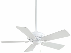 Supra 44" 44"Ceiling Fan White Small Fans FANS low price