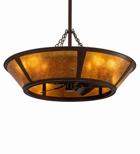 Sutter Eight Light Chandel-Air Fandeliers FANS on sale now