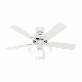 Swanson 44"Ceiling Fan Fresh White Small Fans FANS hot deal