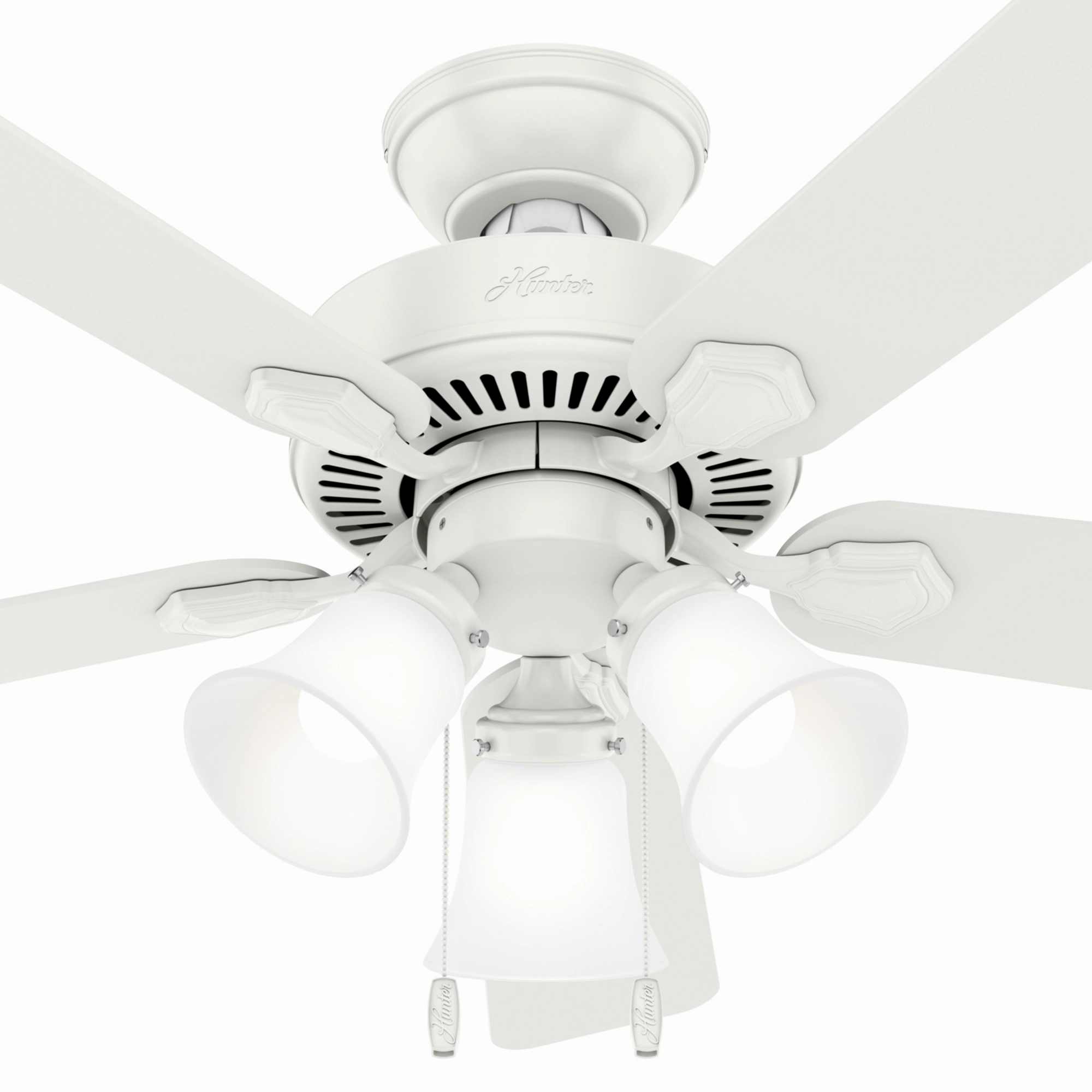 Swanson 44"Ceiling Fan Fresh White Mini Ceiling Fans promo