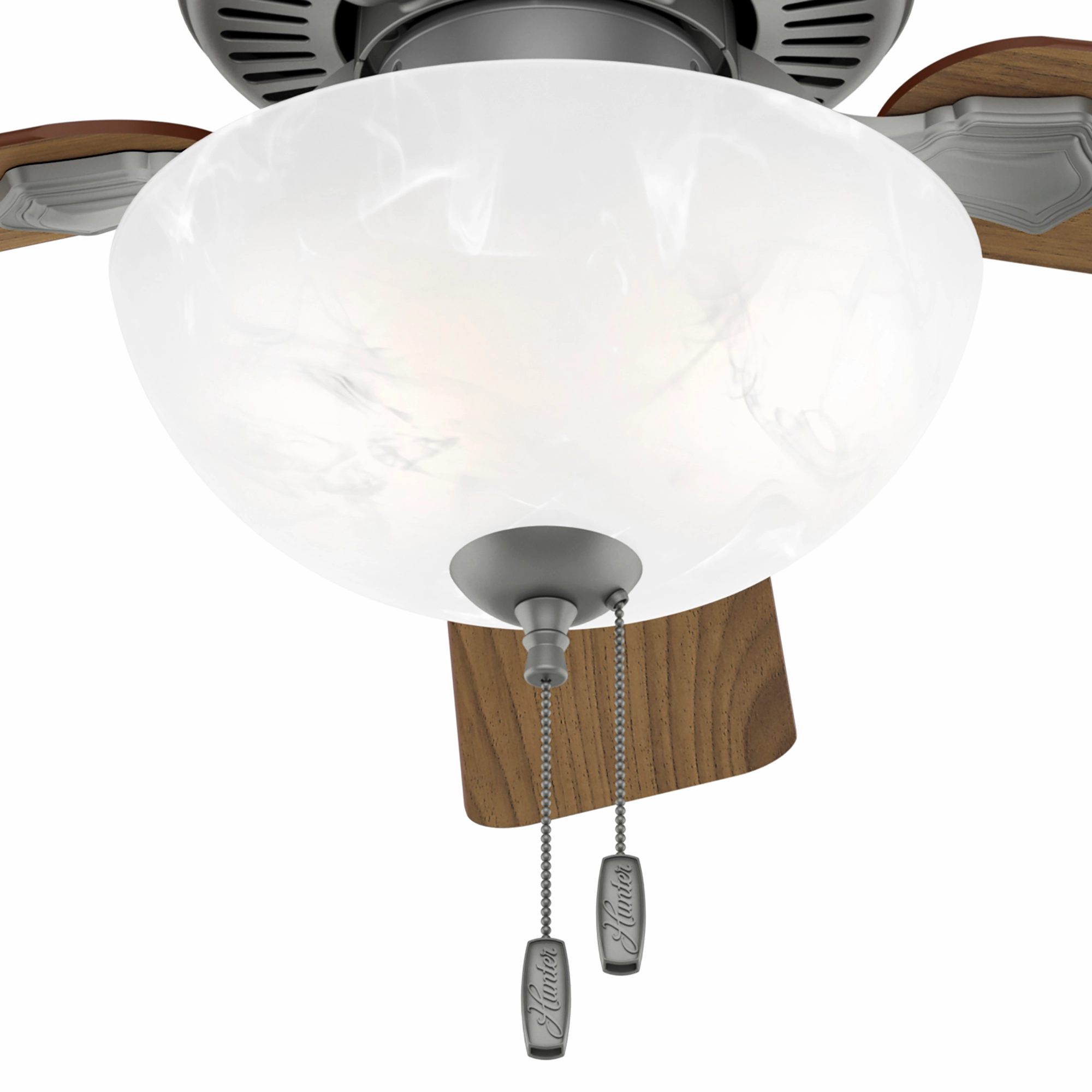 Swanson 44"Ceiling Fan Matte Silver Small Fans for less