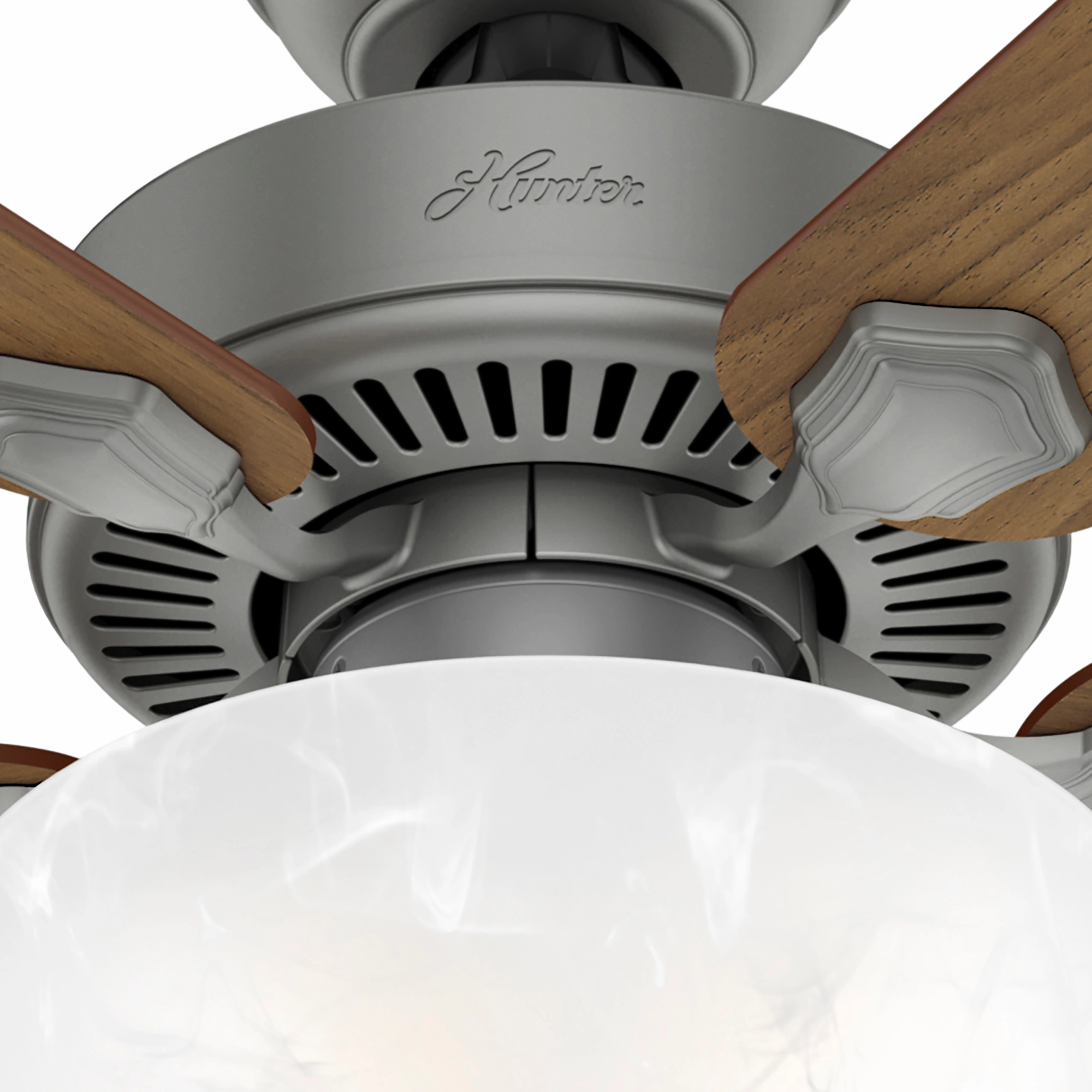 Swanson 44"Ceiling Fan Matte Silver Small Fans for less