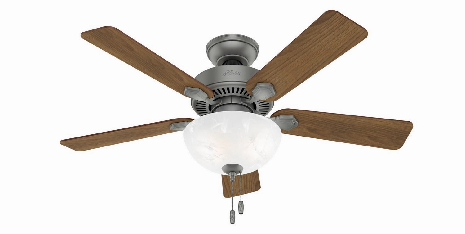 Swanson 44"Ceiling Fan Matte Silver Small Fans for less