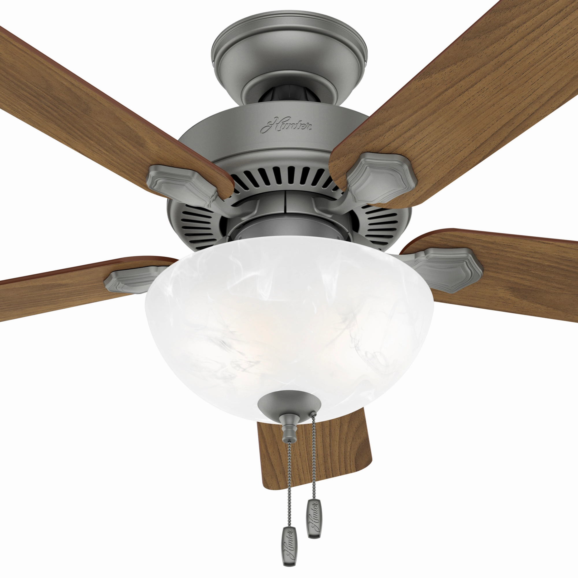 Swanson 44"Ceiling Fan Matte Silver Small Fans for less