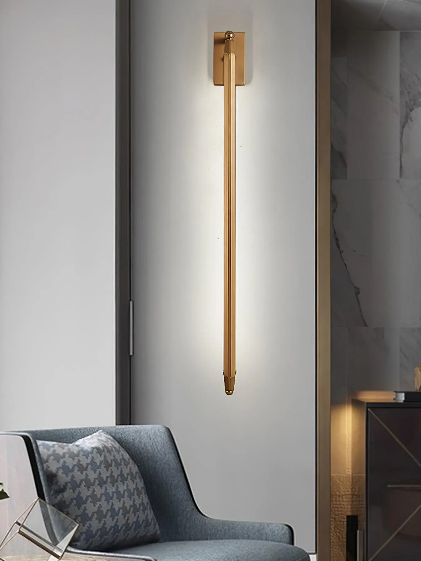 T Tube Wall Light
