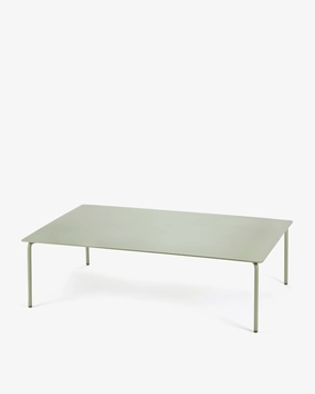Table low aluminium eucalyptus green August Outdoor Furniture cheap deals