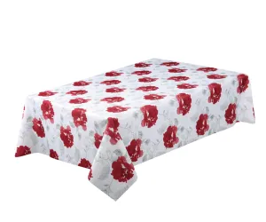 Tablecloth - Adore - Red Table Linens Dinner Party