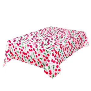 Tablecloth - Cherry - Red Table Linens Dinner Party
