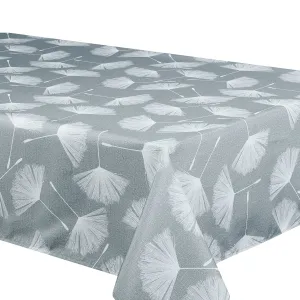 Tablecloth - Dandelion - Grey Table Linens Dinner Party