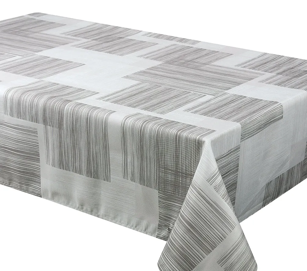 Tablecloth - Geo - Beige Table Linens Dinner Party