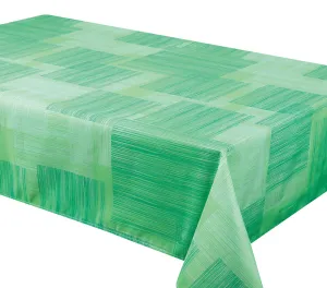 Tablecloth - Geo - Green Table Linens Dinner Party