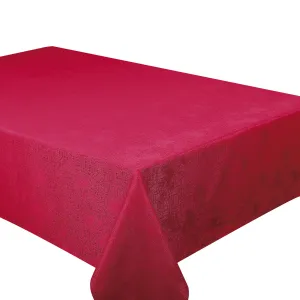 Tablecloth - Glimmer - Red Table Linens Dinner Party
