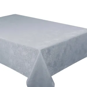 Tablecloth - Glimmer - Silver Grey Table Linens Dinner Party