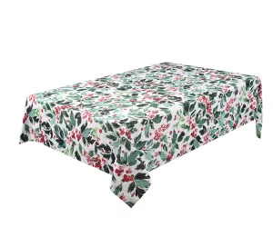 Tablecloth - Holly Berry - Multi Table Linens Dinner Party