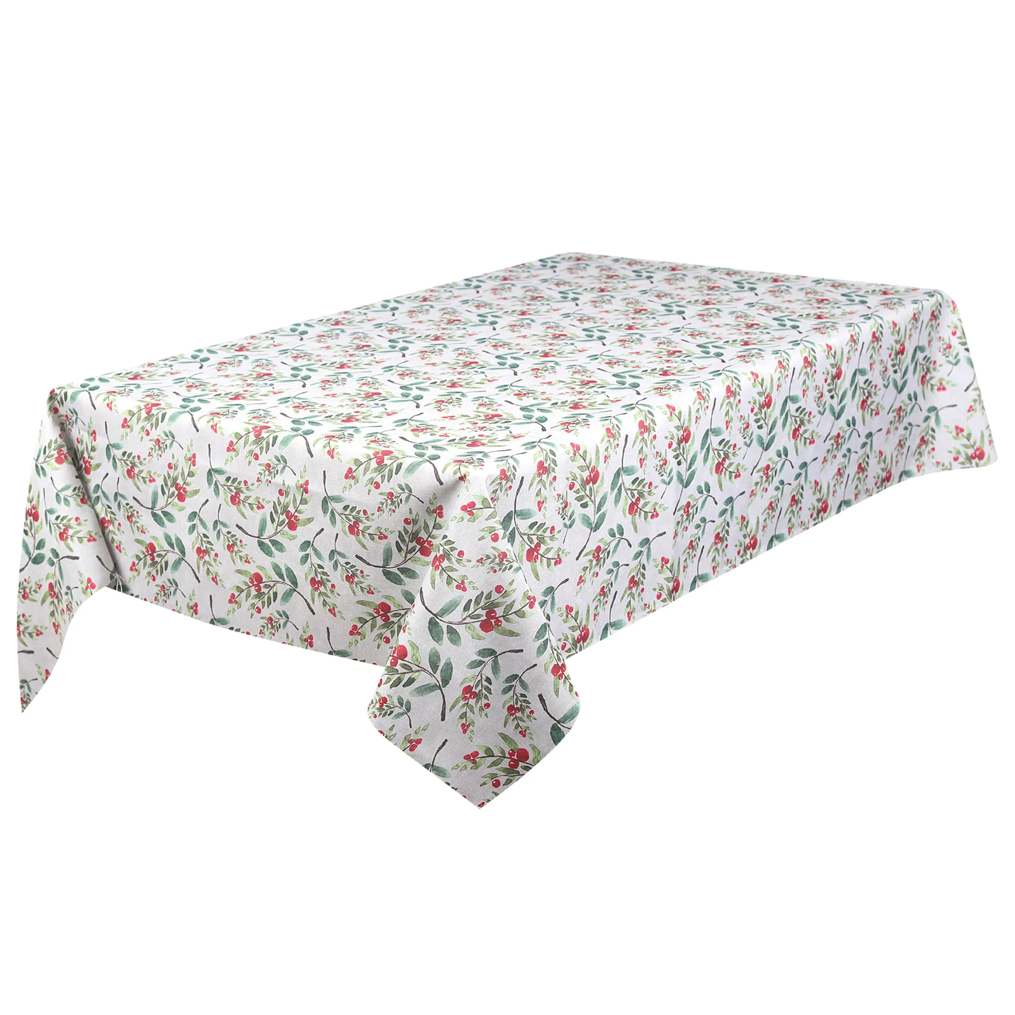 Tablecloth - Mistletoe - Beige Finished Tablecloths sale