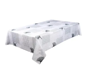 Tablecloth - Pacific - Grey Table Linens Dinner Party