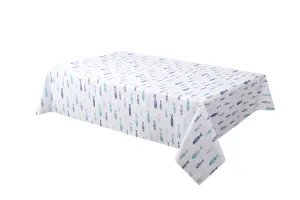 Tablecloth - Pesce - Blue Table Linens Dinner Party