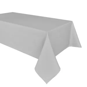 Tablecloth - Shimmer - Grey  54 x 72 Rectangle Table Linens Dinner Party
