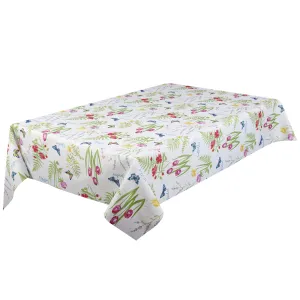 Tablecloth - Spring Garden - Green Table Linens Dinner Party