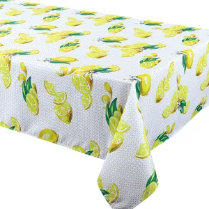 Tablecloth - Zest - Yellow Table Linens Dinner Party