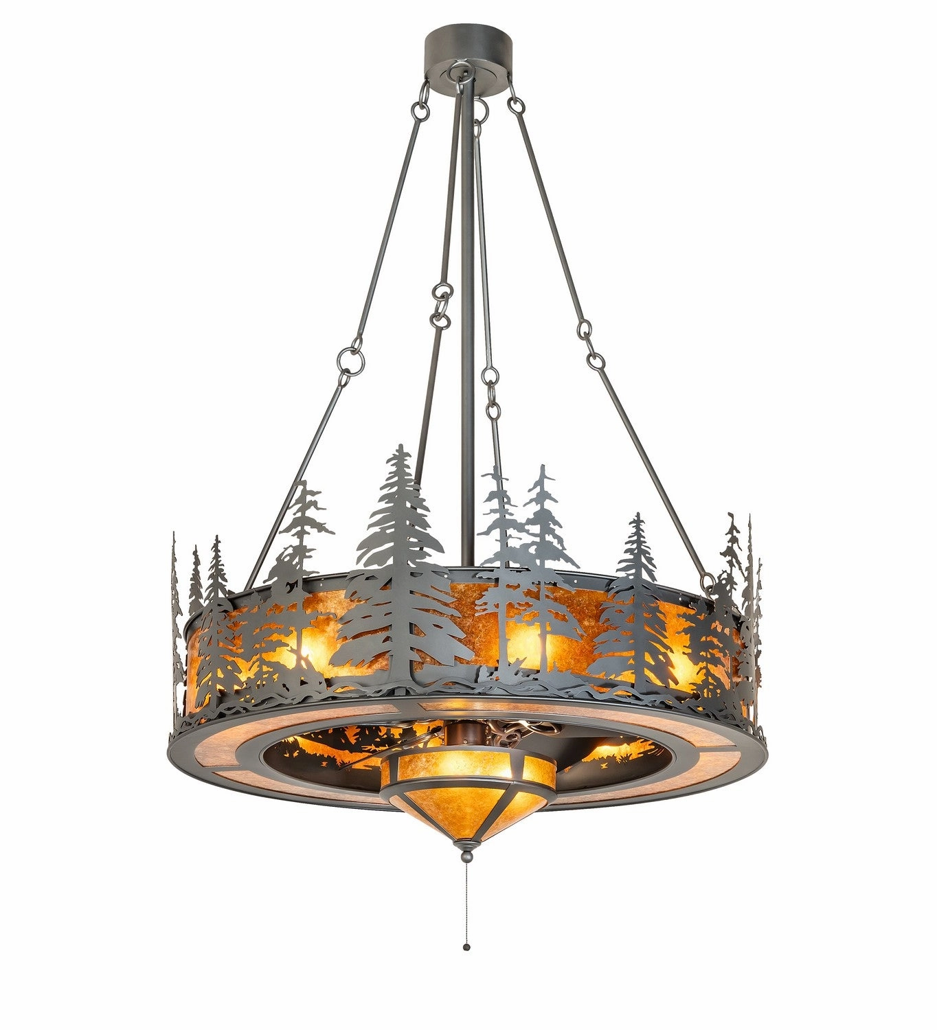 Tall Pines 11 Light Chandel-Air Fandeliers FANS on sale now