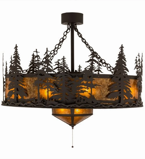Tall Pines 11 Light Chandel-Air Fandeliers at discount prices