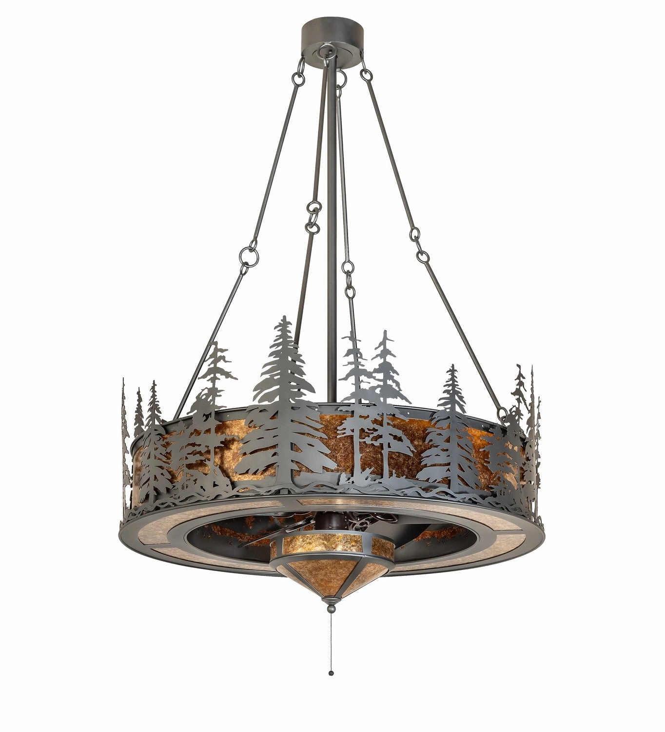 Tall Pines 11 Light Chandel-Air Fandeliers at discount prices