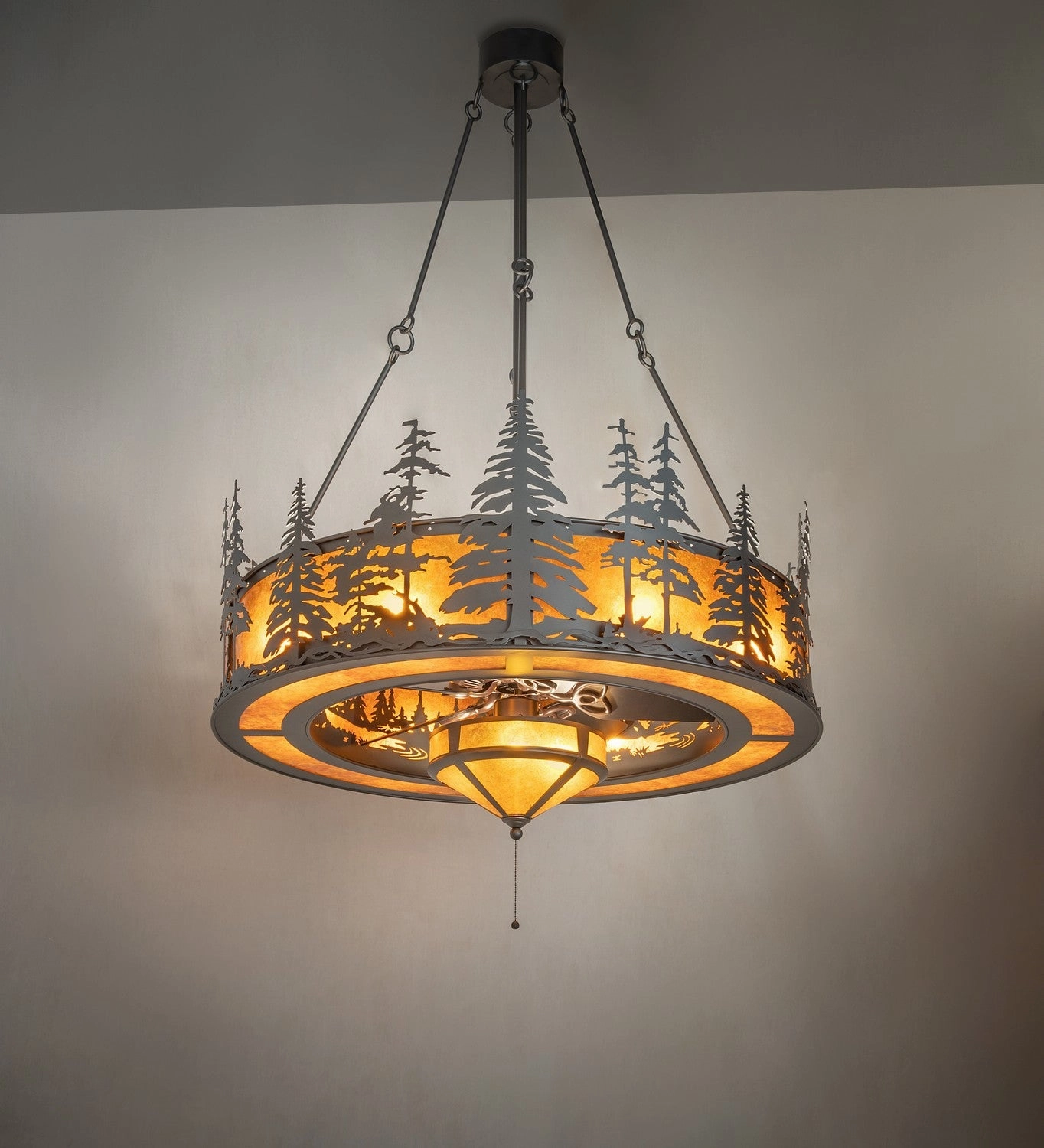 Tall Pines 11 Light Chandel-Air Large Ceiling Fans online store