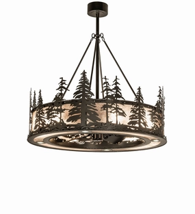 Tall Pines 12 Light Chandel-Air Fandeliers FANS on sale now