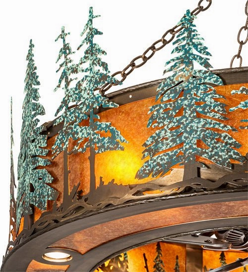 Tall Pines 12 Light Chandel-Air Fandeliers at discount prices