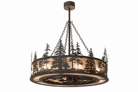 Tall Pines 12 Light Chandel-Air Small Fans FANS special offer