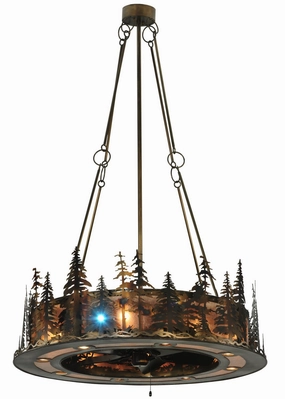 Tall Pines 13 Light Chandelier Fandeliers FANS on sale now