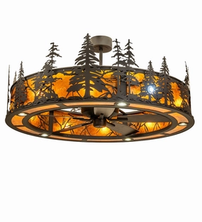 Tall Pines 15 Light Chandel-Air Oil Rubbed Bronze Fandeliers FANS on sale now