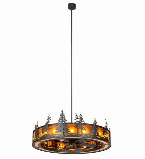 Tall Pines 16 Light Chandel-Air Fandeliers at discount prices