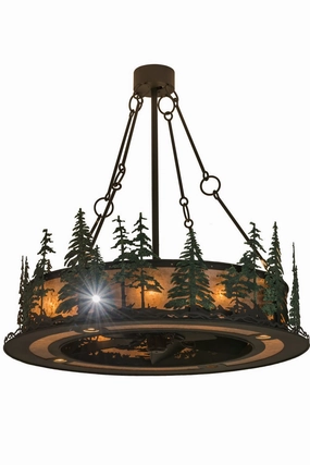 Tall Pines 16 Light Chandel-Air Fandeliers FANS on sale now