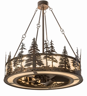 Tall Pines 16 Light Chandel-Air Fandeliers FANS on sale now